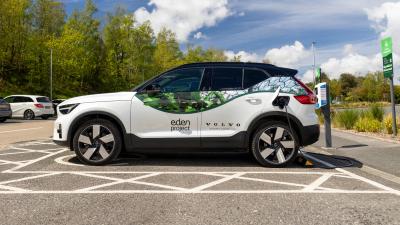 Volvo electric car charging